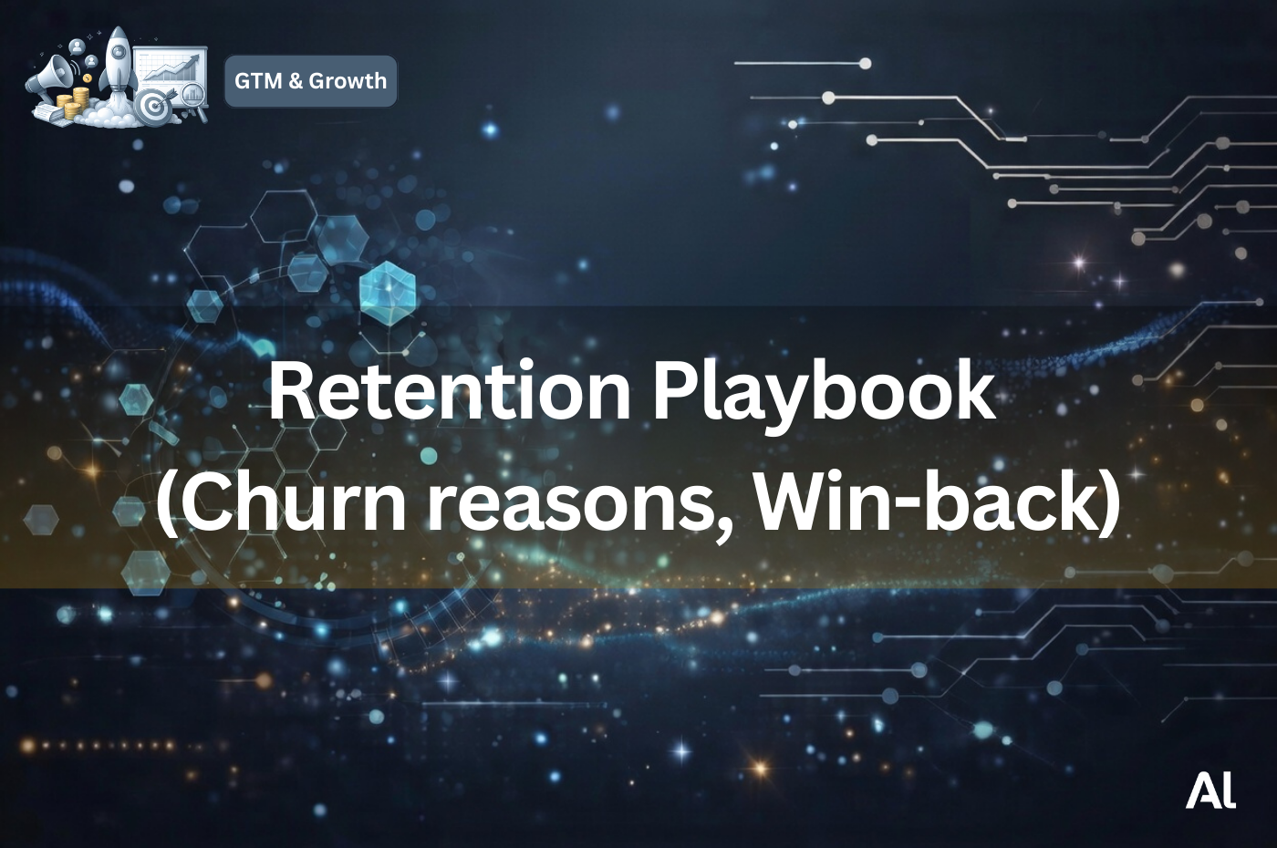 Cover for Retention Playbook (Churn reasons, Win-back)