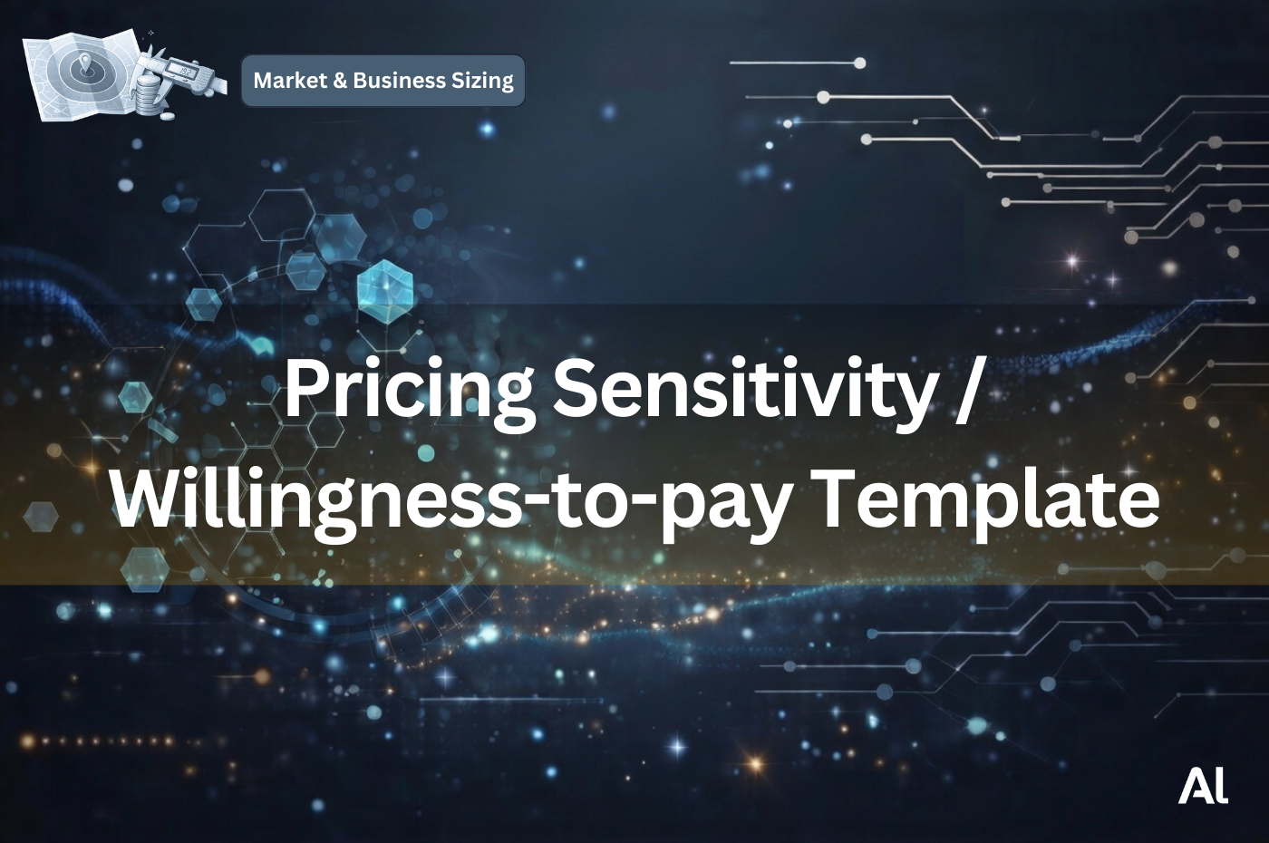 Cover for Pricing Sensitivity / Willingness-to-pay Template