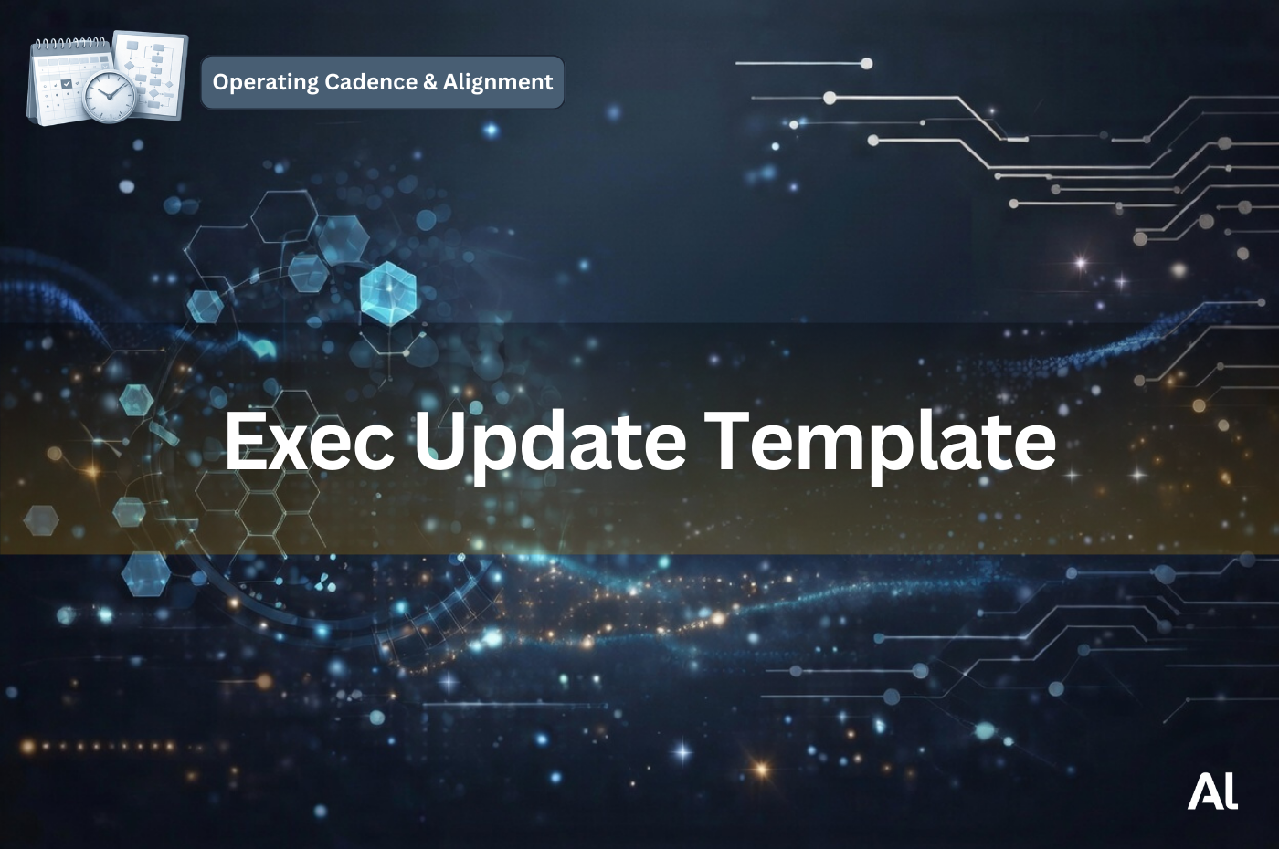 Cover for Exec Update Template