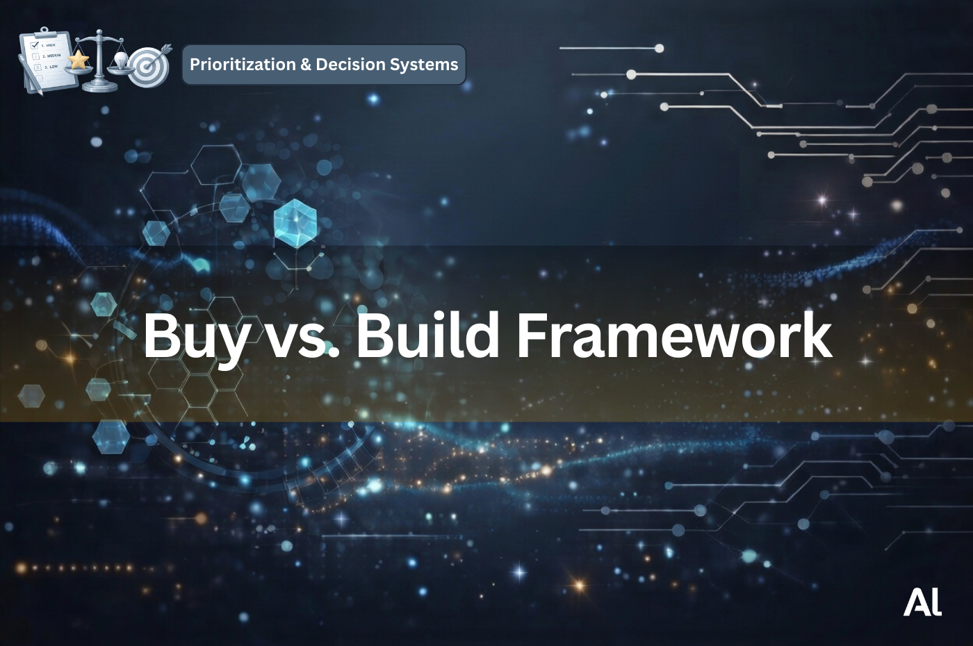 Cover for Buy vs. Build Framework