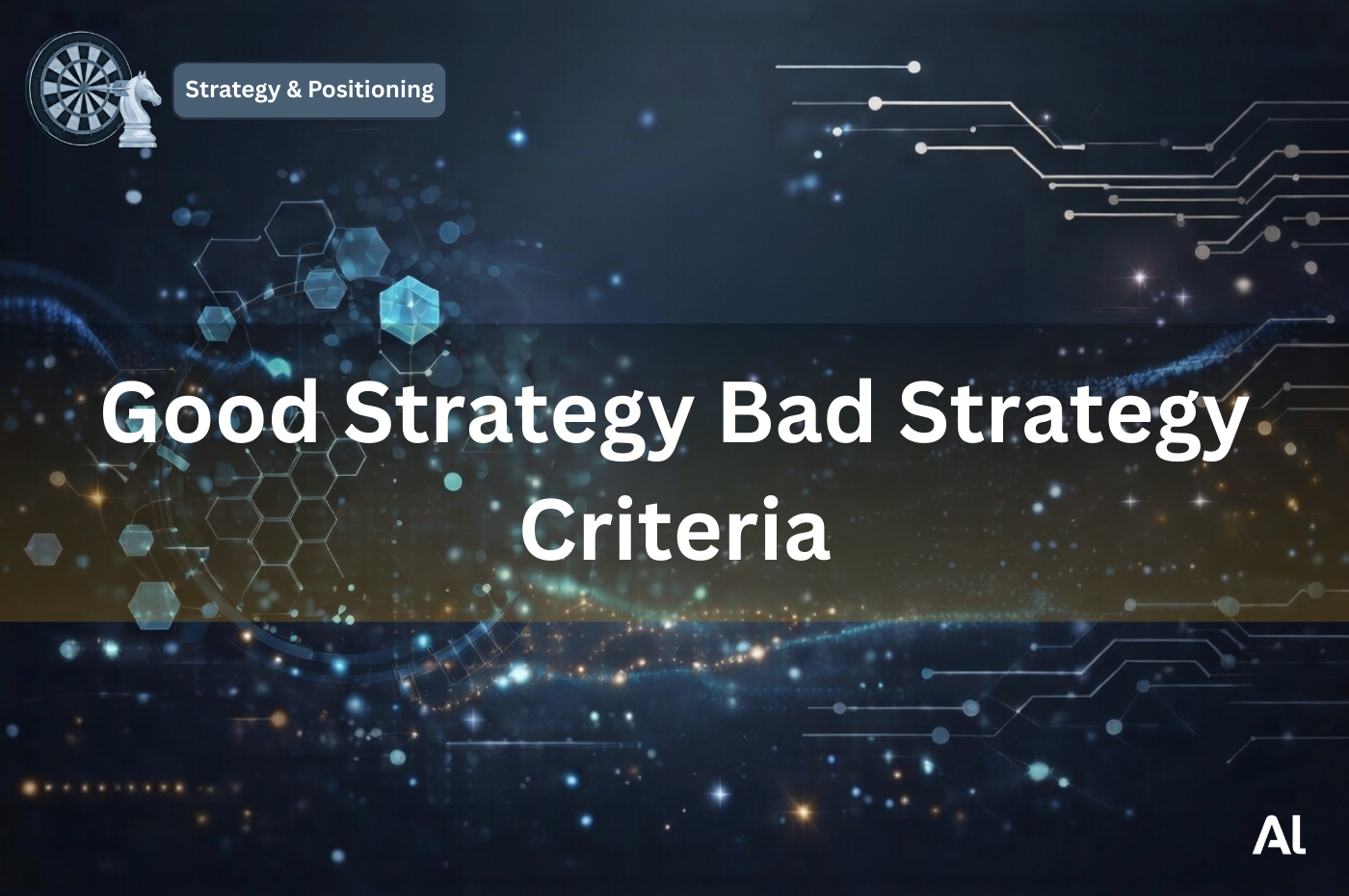 Cover for Good Strategy Bad Strategy Criteria